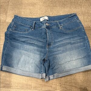 Royalty For Me Blue Jean Shorts